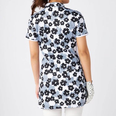 マリクレール marie claire　レディース 花柄 ハーフジップ 半袖 チュニック 715-452　2025年モデル 詳細3