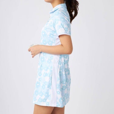 マリクレール marie claire　レディース 花柄 ハーフジップ 半袖 チュニック 715-452　2025年モデル 詳細7