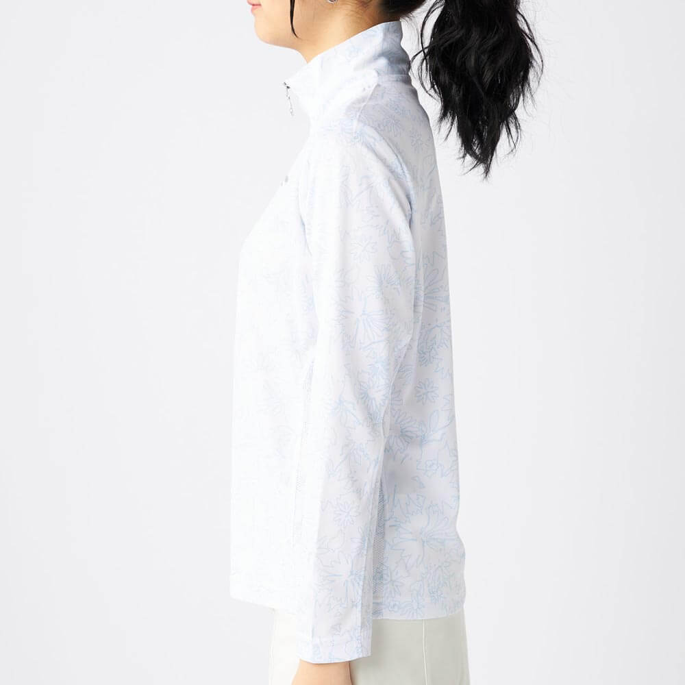 マリクレール marie claire　レディース 長袖 ハーフジップ シャツ 715-570L　2025年モデル 詳細8