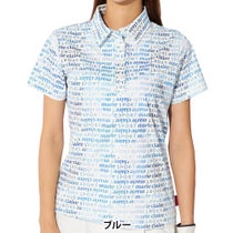 マリクレール marie claire　レディース グラデーションロゴ 半袖 ポロシャツ 715-660　2025年モデル