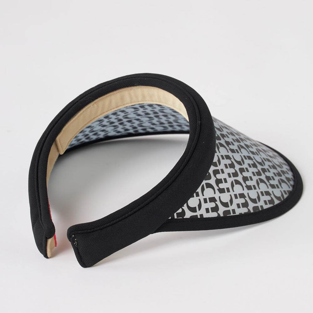 マリクレール marie claire　レディース サンバイザー 715-912 BK ブラック　2025年モデル ブラック 詳細2