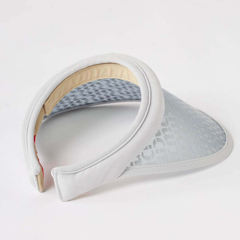 マリクレール marie claire　レディース サンバイザー 715-912 GY グレー　2025年モデル グレー 詳細2