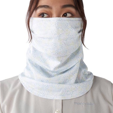 マリクレール marie claire　レディース 小花柄 フェイスカバー 715-961 WT ホワイト　2025年モデル ホワイト 詳細1