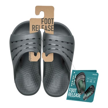 アカイシ AKAISHI　アーチフィッター 156 フットリリース サンダル ブラック AF156019BK ブラック（AF156019BK） 詳細4