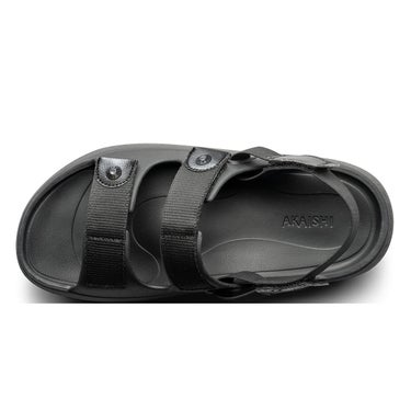 アカイシ AKAISHI　アーチフィッター 162 フットリリース コンフォートフィット サンダル ブラック AF162019BK ブラック（AF162019BK） 詳細4