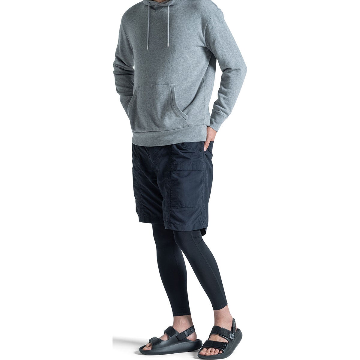 アカイシ AKAISHI　アーチフィッター 162 フットリリース コンフォートフィット サンダル ブラック AF162019BK ブラック（AF162019BK） 詳細8