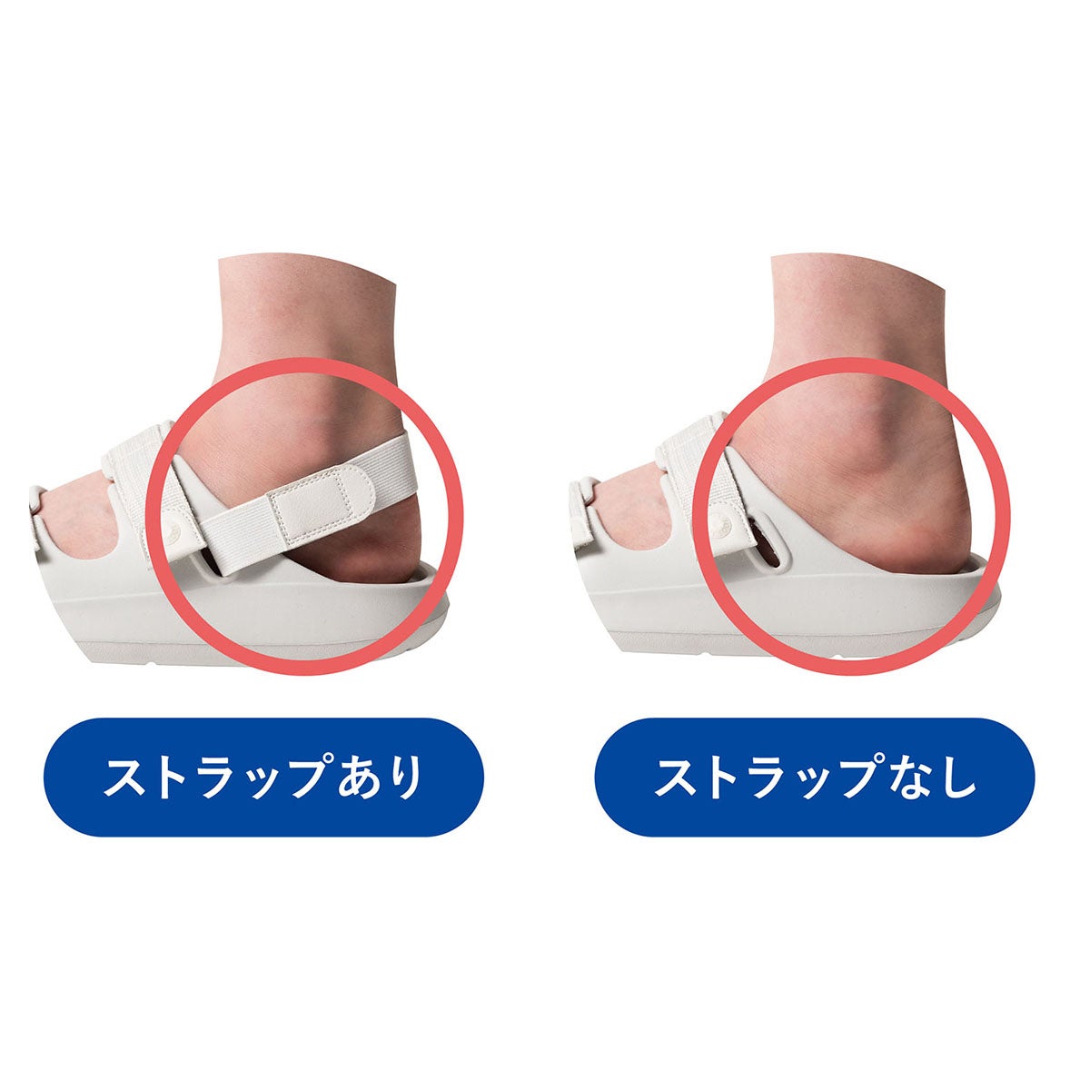 アカイシ AKAISHI　アーチフィッター 162 フットリリース コンフォートフィット サンダル グレー AF162019GR クールグレー（AF162019GR） 詳細13