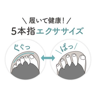 アカイシ AKAISHI　アーチフィッター 610 5本指 エクサルーム サンダル グレー AF610016GR グレー（AF610016GR） 詳細8