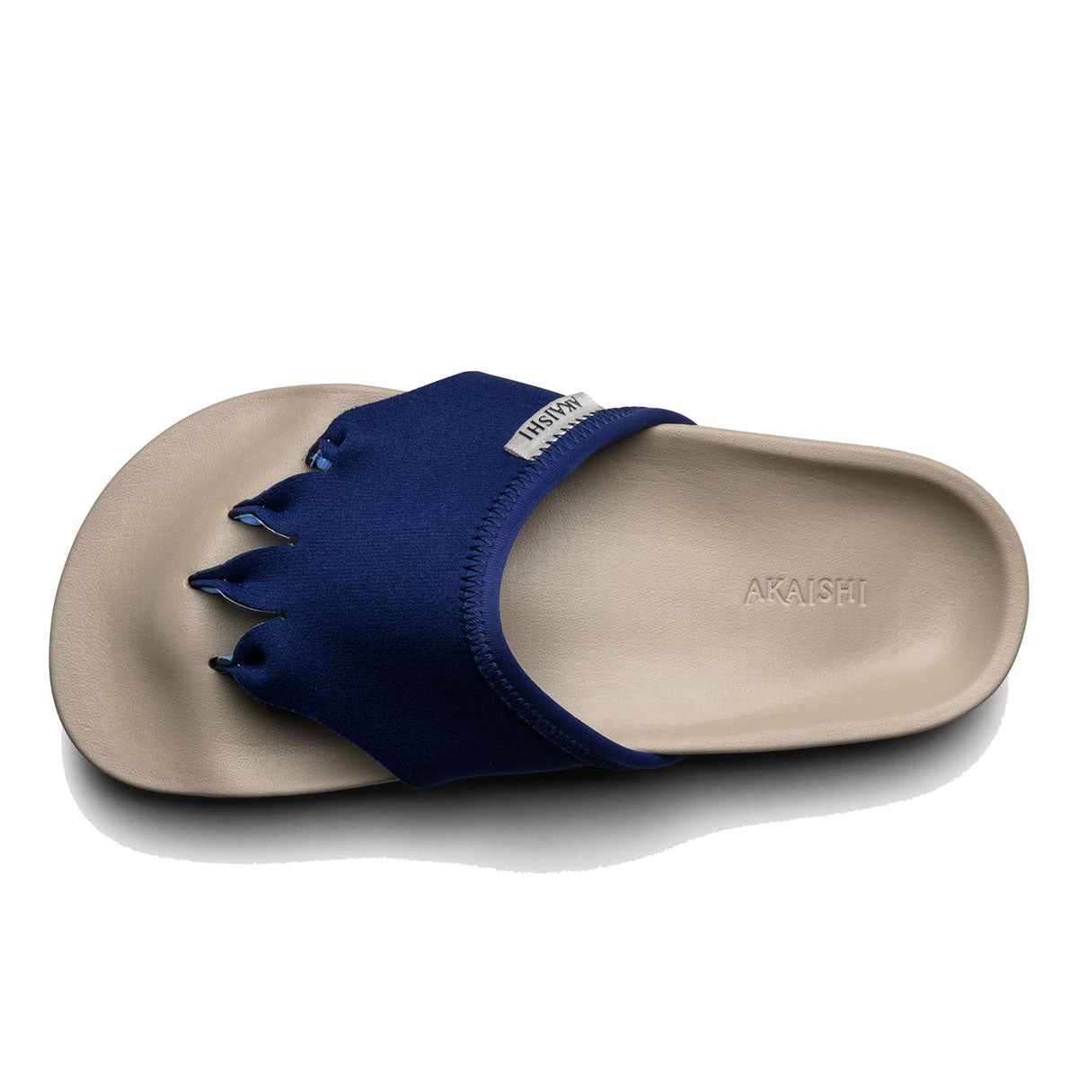 アカイシ AKAISHI　アーチフィッター 610 5本指 エクサルーム サンダル ネイビー AF610016NV ネイビー（AF610016NV） 詳細3