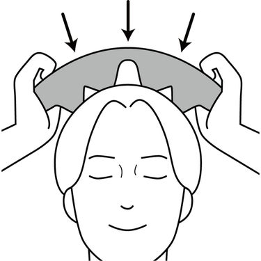 アカイシ AKAISHI　ヘッドリリースパッド ブラウン HB130 モカ（HB130） 詳細12