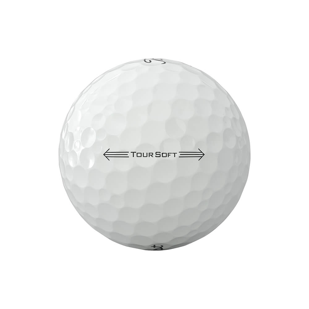 タイトリスト　TOUR SOFT ツアーソフト 2026年モデル　ゴルフボール　1ダース（12球入り）　ホワイト ホワイト 詳細3