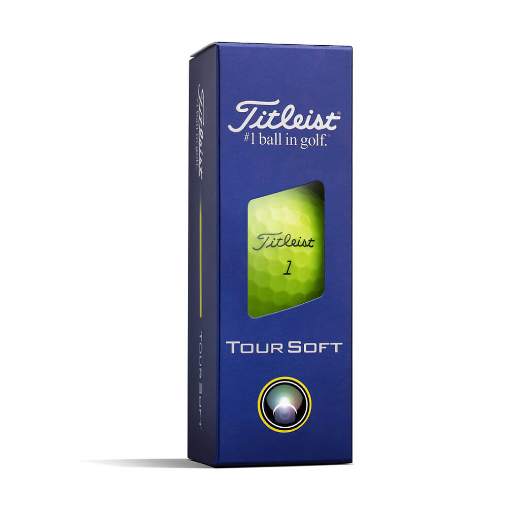 タイトリスト　TOUR SOFT ツアーソフト 2026年モデル　ゴルフボール　1ダース（12球入り）　イエロー イエロー 詳細5