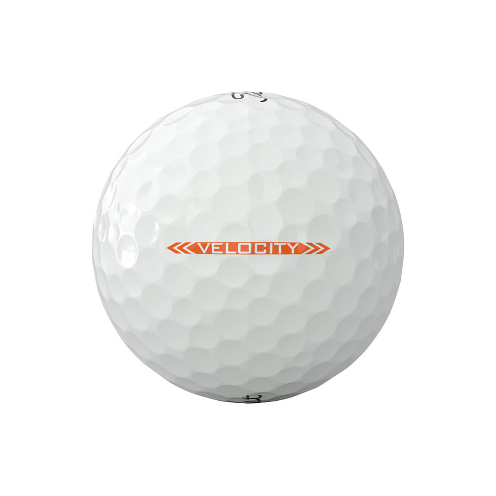 タイトリスト　VELOCITY ベロシティ 2026年モデル　ゴルフボール　1ダース（12球入り）　ホワイト ホワイト 詳細3