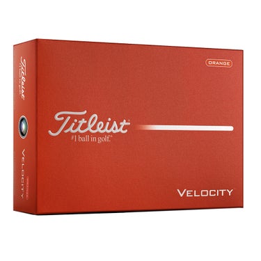 タイトリスト　VELOCITY ベロシティ 2026年モデル　ゴルフボール　1ダース（12球入り）　オレンジ オレンジ 詳細4