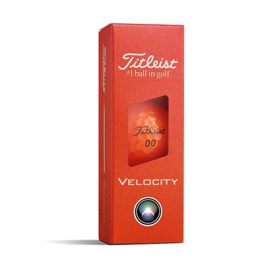 タイトリスト　VELOCITY ベロシティ 2026年モデル　ゴルフボール　1ダース（12球入り）　オレンジ オレンジ 詳細5