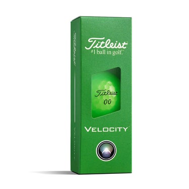 タイトリスト　VELOCITY ベロシティ 2026年モデル　ゴルフボール　1ダース（12球入り）　グリーン グリーン 詳細5
