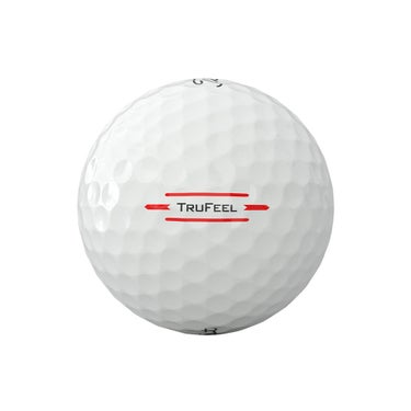タイトリスト　TRUFEEL トゥルーフィール 2026年モデル　ゴルフボール　1ダース（12球入り）　ホワイト ホワイト 詳細3
