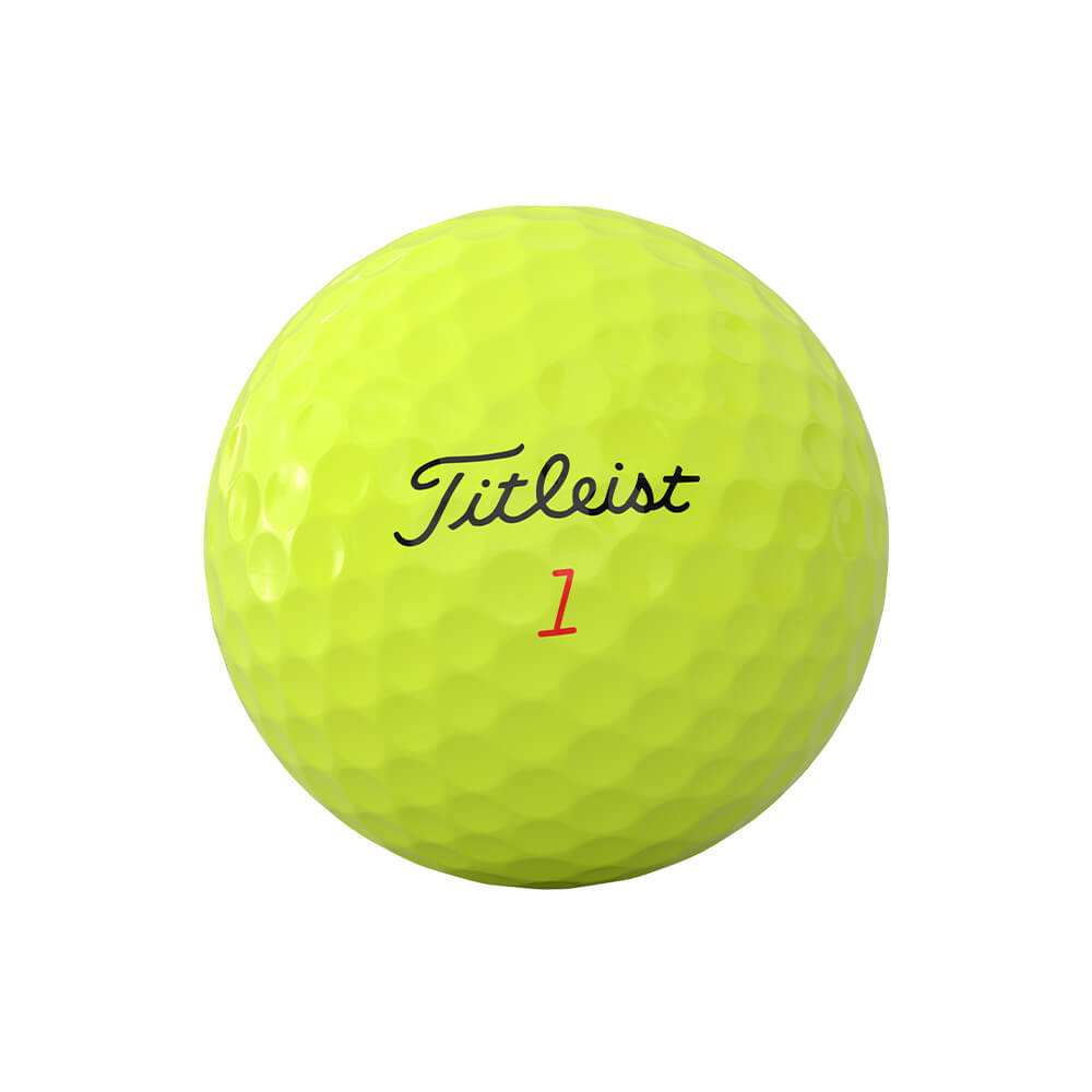 タイトリスト　TRUFEEL トゥルーフィール 2026年モデル　ゴルフボール　1ダース（12球入り）　イエロー イエロー 詳細2