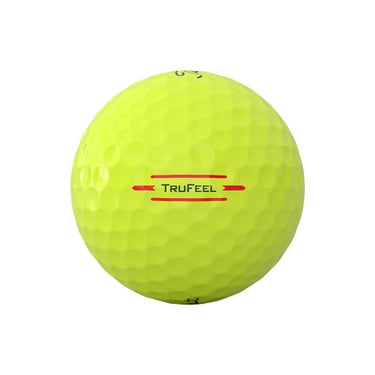 タイトリスト　TRUFEEL トゥルーフィール 2026年モデル　ゴルフボール　1ダース（12球入り）　イエロー イエロー 詳細3