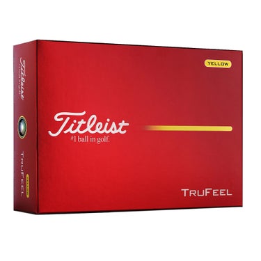タイトリスト　TRUFEEL トゥルーフィール 2026年モデル　ゴルフボール　1ダース（12球入り）　イエロー イエロー 詳細4