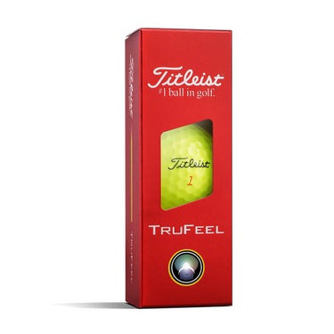 タイトリスト　TRUFEEL トゥルーフィール 2026年モデル　ゴルフボール　1ダース（12球入り）　イエロー イエロー 詳細5