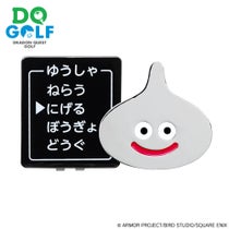 ドラゴンクエスト ゴルフ　クリップマーカー　メタルスライム