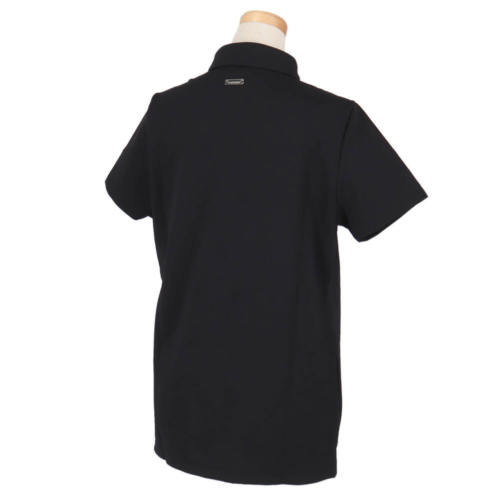 セントアンドリュース StANDREWS　レディース ふくれジャガードロゴ 半袖 ポロシャツ 043-5160252　2025年モデル 詳細3