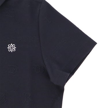 セントアンドリュース StANDREWS　レディース ふくれジャガードロゴ 半袖 ポロシャツ 043-5160252　2025年モデル 詳細6