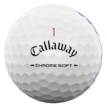 キャロウェイ　クロム ソフト トリプルトラック 2026年モデル　ゴルフボール　1ダース（12球入り） ホワイト TRIPLE-TRACK 詳細3