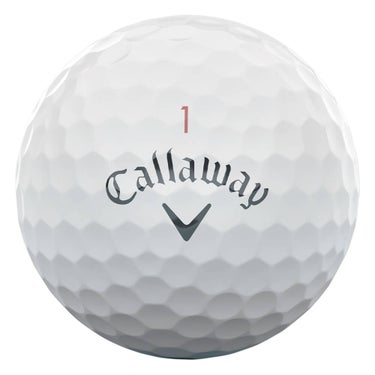 キャロウェイ　クロム ツアー 2026年モデル　ゴルフボール　1ダース（12球入り） ホワイト 詳細3