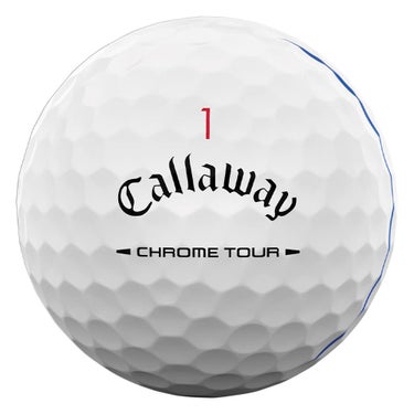 キャロウェイ　クロム ツアー トリプルトラック 2026年モデル　ゴルフボール　1ダース（12球入り） ホワイト TRIPLE-TRACK 詳細3