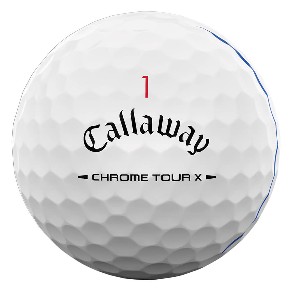 キャロウェイ　クロム ツアーX トリプルトラック 2026年モデル　ゴルフボール　1ダース（12球入り） ホワイト TRIPLE-TRACK 詳細3