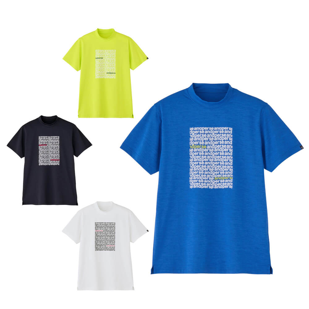 アンパスィ（and per se） 半袖 ハイネックシャツ メンズ 通販｜【公式