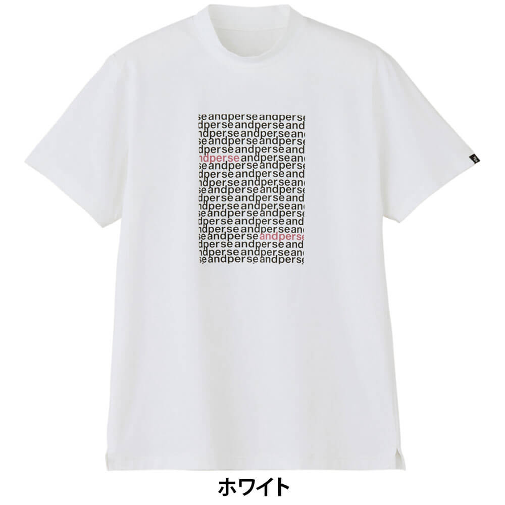 アンパスィ and per se　メンズ リファインドライ 半袖 モックネック シャツ AMS9526V5　2026年モデル 詳細2