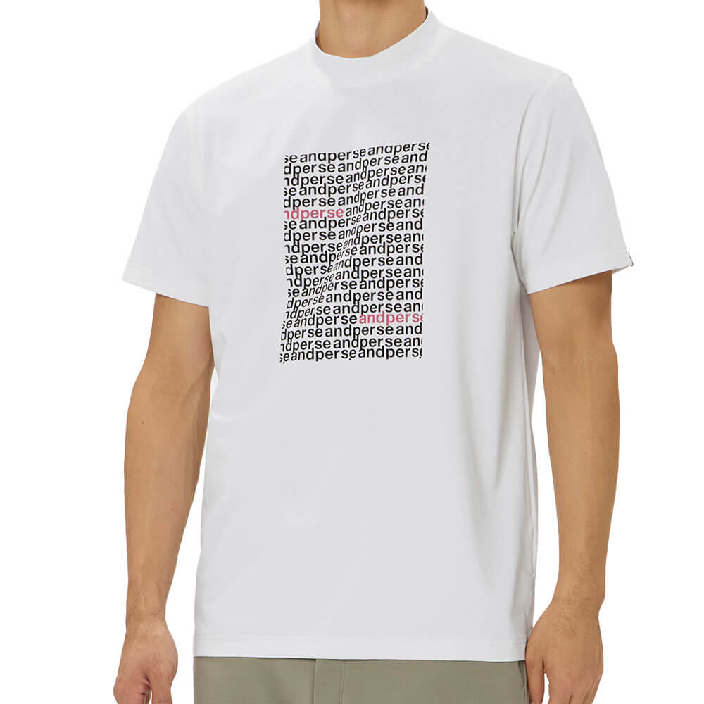 アンパスィ and per se　メンズ リファインドライ 半袖 モックネック シャツ AMS9526V5　2026年モデル 詳細3