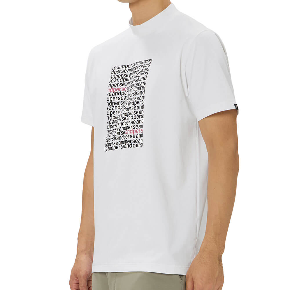 アンパスィ and per se　メンズ リファインドライ 半袖 モックネック シャツ AMS9526V5　2026年モデル 詳細5