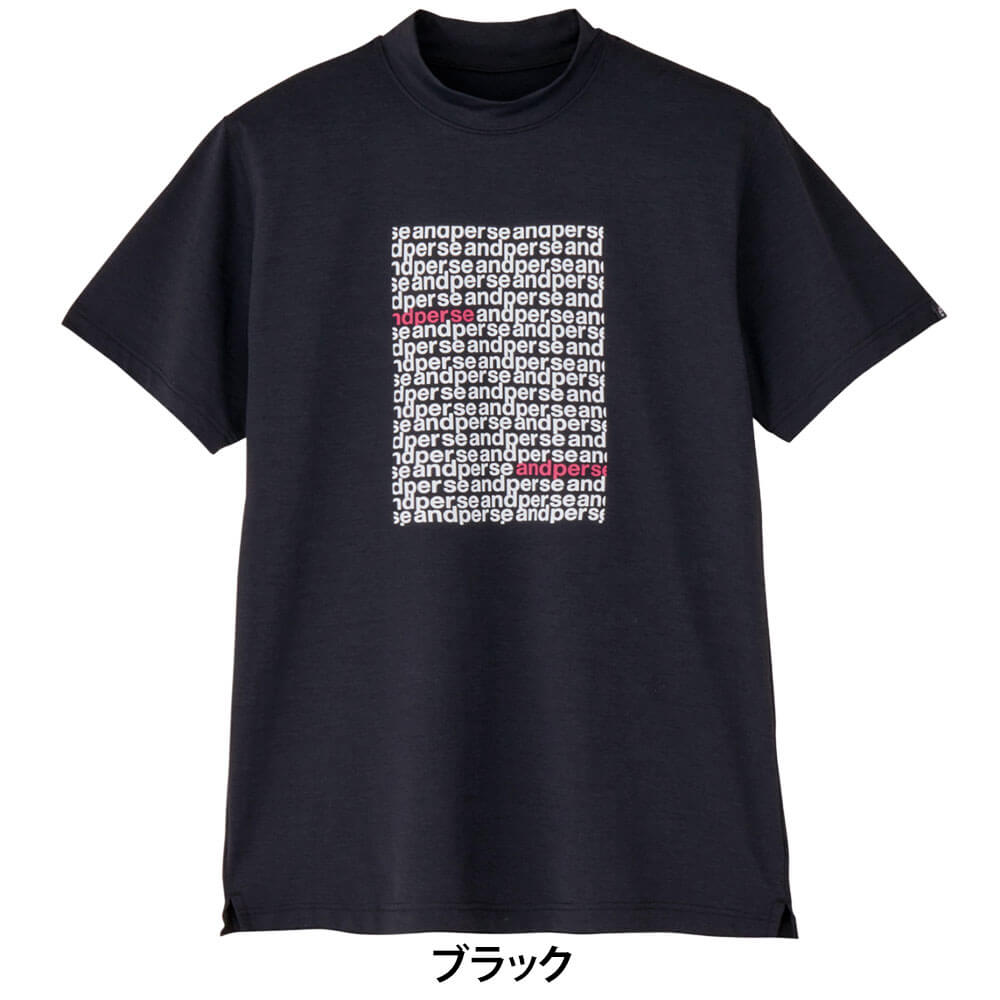 アンパスィ and per se　メンズ リファインドライ 半袖 モックネック シャツ AMS9526V5　2026年モデル 詳細9