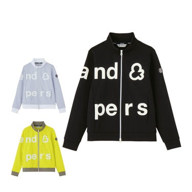 アンパスィ and per se　レディース ショットスムーザー スウェット 長袖 ブルゾン AFS6906J1　2026年モデル 詳細1