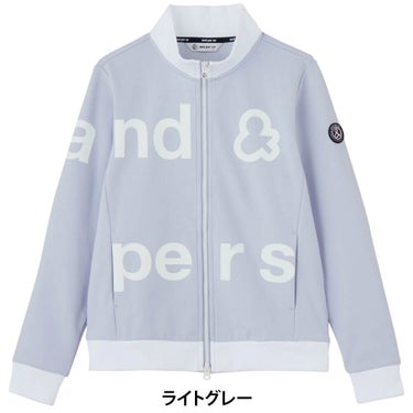 アンパスィ and per se　レディース ショットスムーザー スウェット 長袖 ブルゾン AFS6906J1　2026年モデル 詳細3