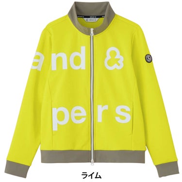 アンパスィ and per se　レディース ショットスムーザー スウェット 長袖 ブルゾン AFS6906J1　2026年モデル 詳細4