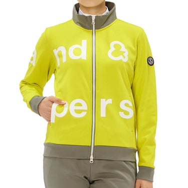 アンパスィ and per se　レディース ショットスムーザー スウェット 長袖 ブルゾン AFS6906J1　2026年モデル 詳細5