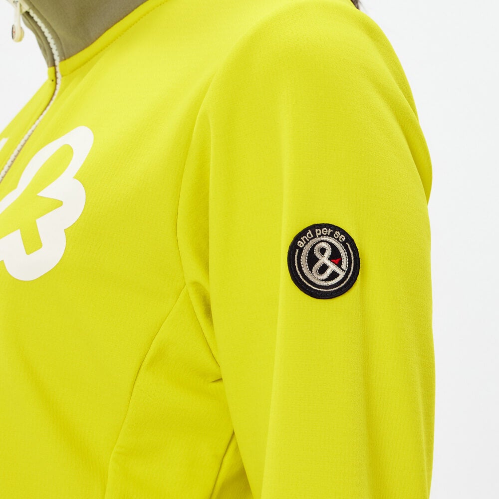 アンパスィ and per se　レディース ショットスムーザー スウェット 長袖 ブルゾン AFS6906J1　2026年モデル 詳細9