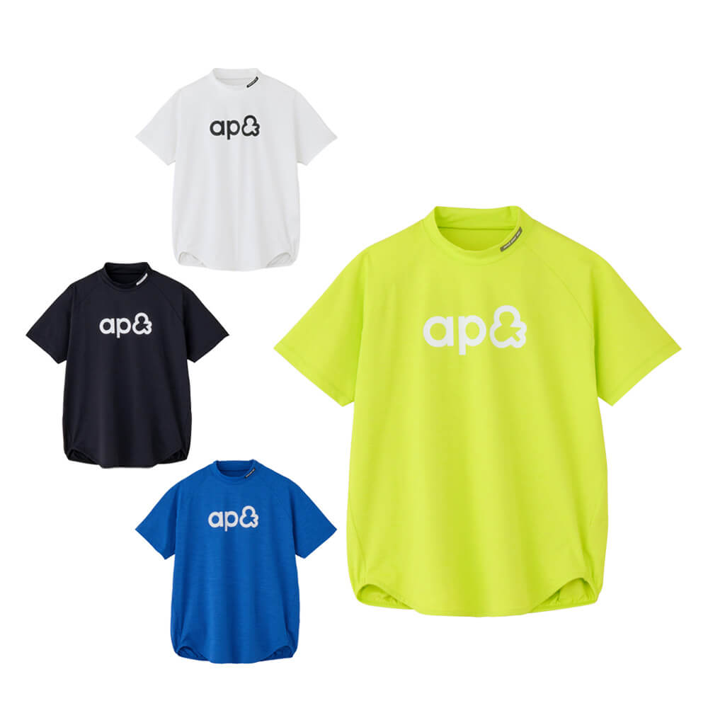 アンパスィ and per se　レディース リファインドライ FIBO 半袖 モックネック シャツ AFS9536V5　2026年モデル 詳細1