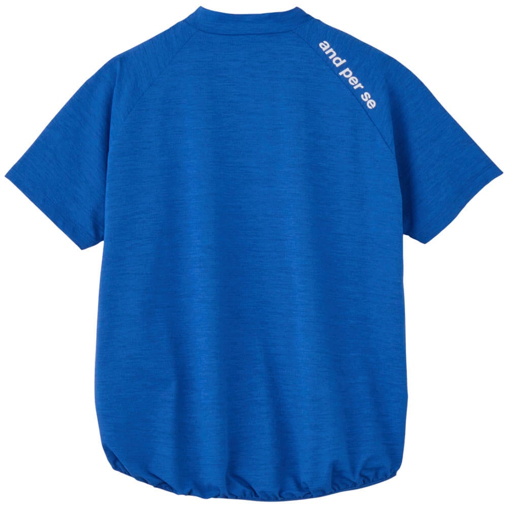 アンパスィ and per se　レディース リファインドライ FIBO 半袖 モックネック シャツ AFS9536V5　2026年モデル 詳細7