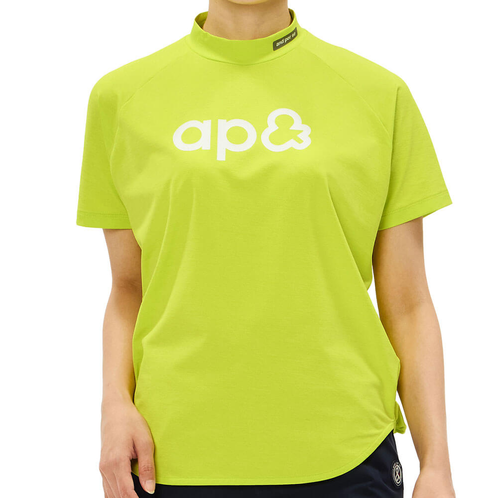 アンパスィ and per se　レディース リファインドライ FIBO 半袖 モックネック シャツ AFS9536V5　2026年モデル 詳細9