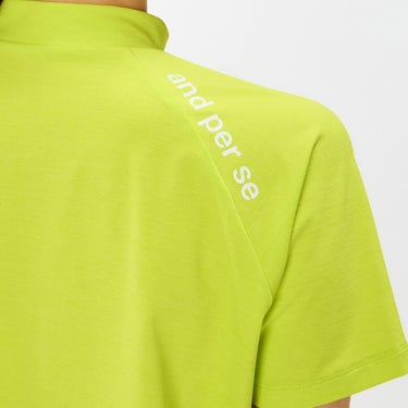 アンパスィ and per se　レディース リファインドライ FIBO 半袖 モックネック シャツ AFS9536V5　2026年モデル 詳細13