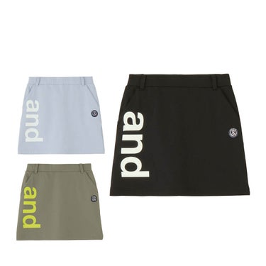 アンパスィ and per se　レディース ショットスムーザー スウェット スカート AFS4006J1　2026年モデル 詳細1