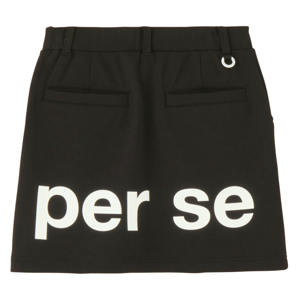 アンパスィ and per se　レディース ショットスムーザー スウェット スカート AFS4006J1　2026年モデル 詳細3