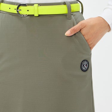 アンパスィ and per se　レディース ショットスムーザー スウェット スカート AFS4006J1　2026年モデル 詳細10