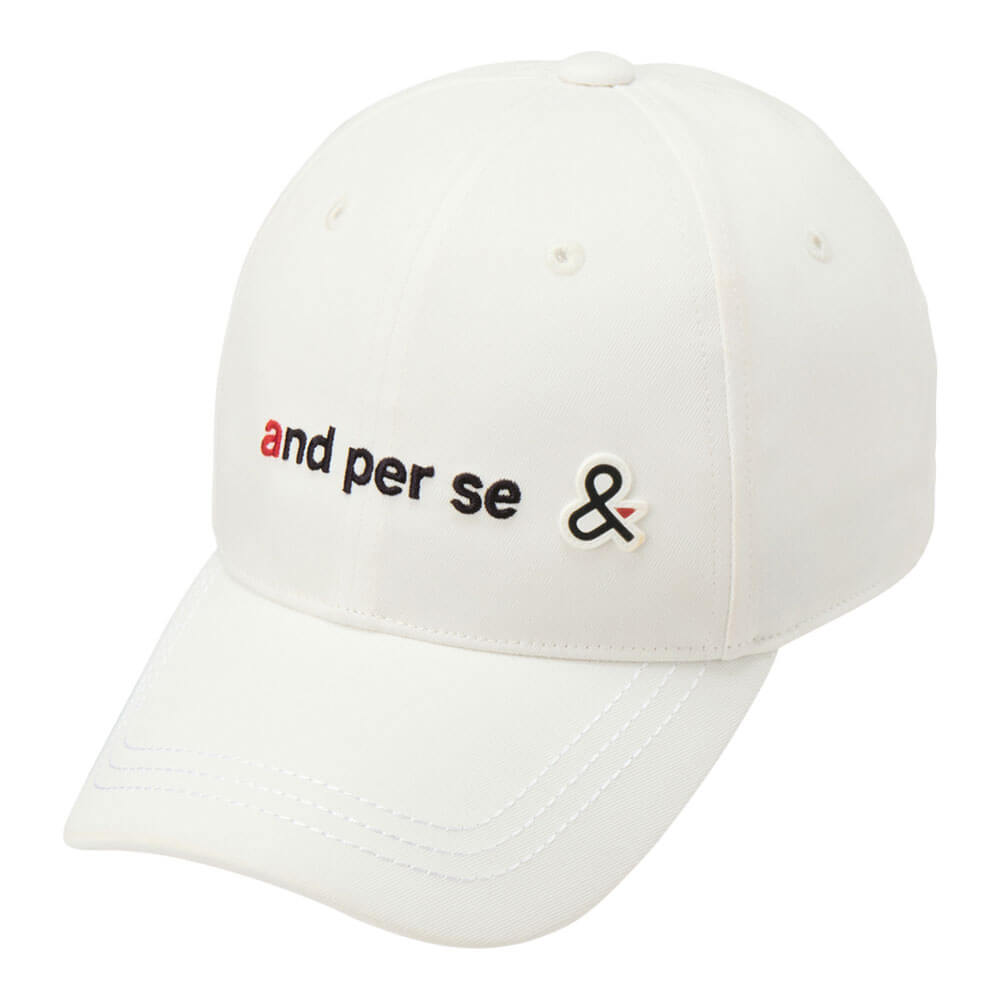 アンパスィ and per se　レディース キャップ AFS8426 10 ホワイト　2026年モデル ホワイト 詳細1